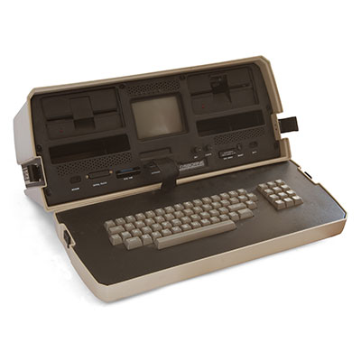 Osborne One 10.7 kg allegedly-portable computer