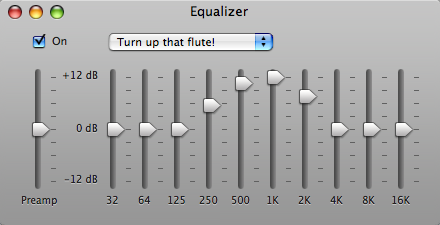 graphic equalizer